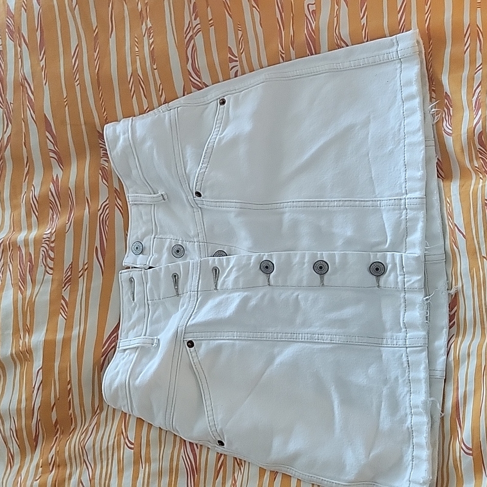 Abercrombie white skirt